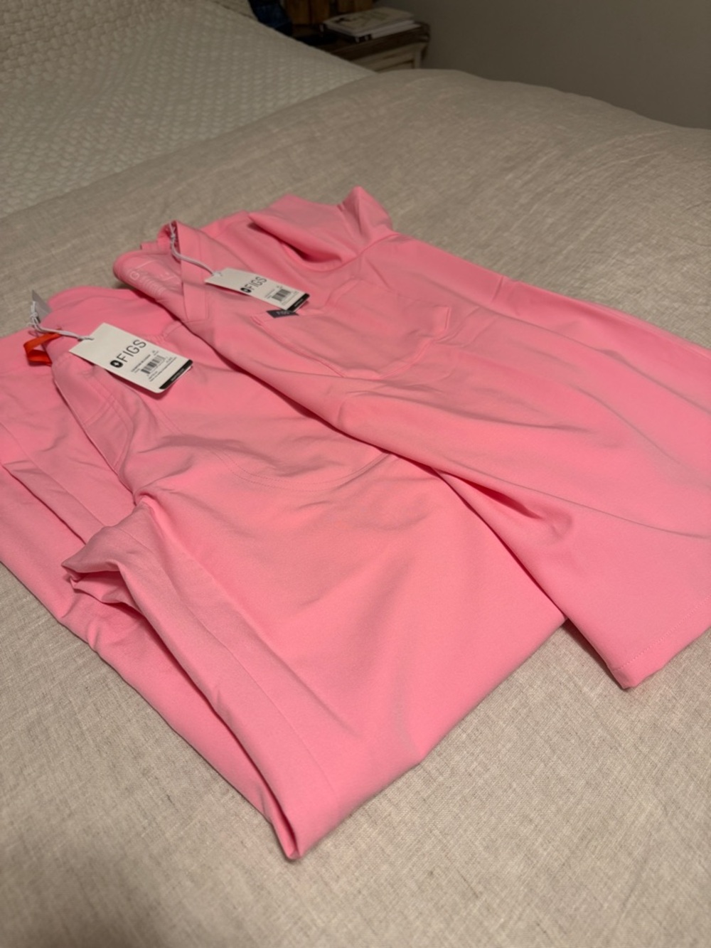 NWT Figs Sunrise Pin Scrub set medium Isabel wide leg pant small Catarina top